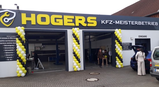 Luftballongirlande Bad Salzdetfurth (bei Hildesheim)